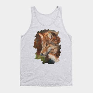 Grey Wolf Tank Top